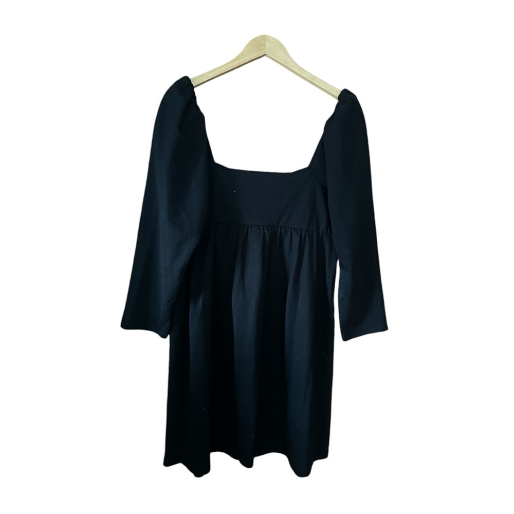 Anthropology Maeve Raelynn Sweetheart Black Mini Dress Size Large - Picture 6 of 12